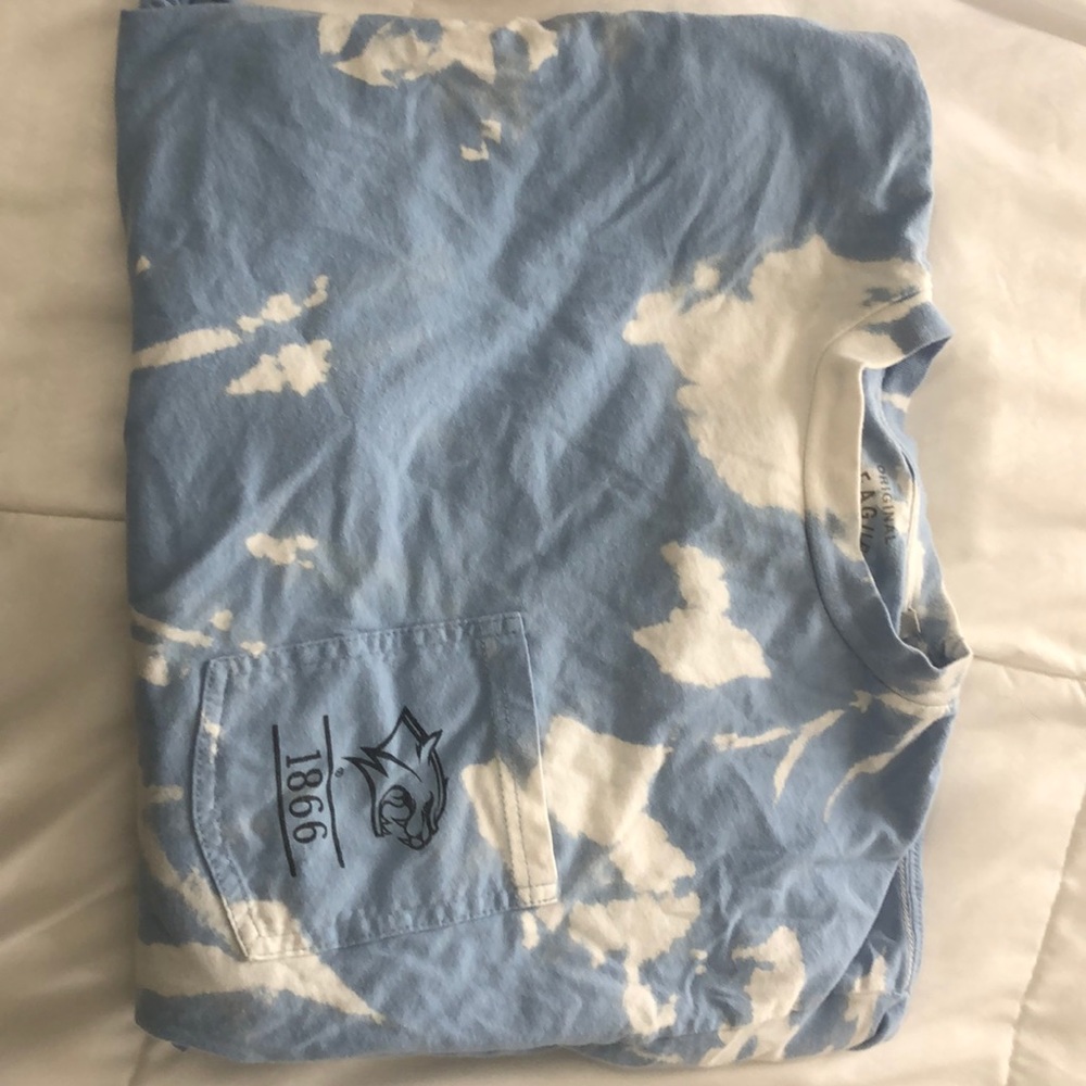 Light Blue Tie Dye UNH Long Sleeve